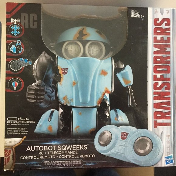 New Transformers Autobot Sqweeks Romote Control Robot - Picture 2 of 12